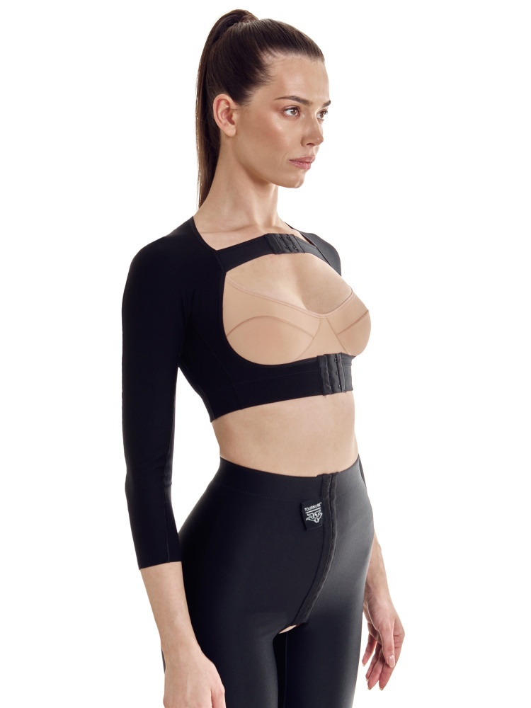 Рукава  до запястья LS-430 с настроченной резинкой