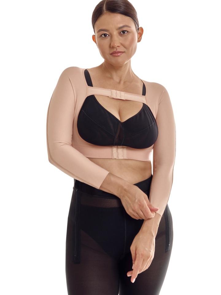 Рукава  до запястья LS-430 с настроченной резинкой