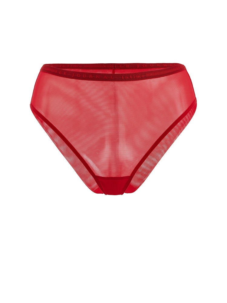 Трусы бразилиана ПТИЧКА STR15 (красный)
