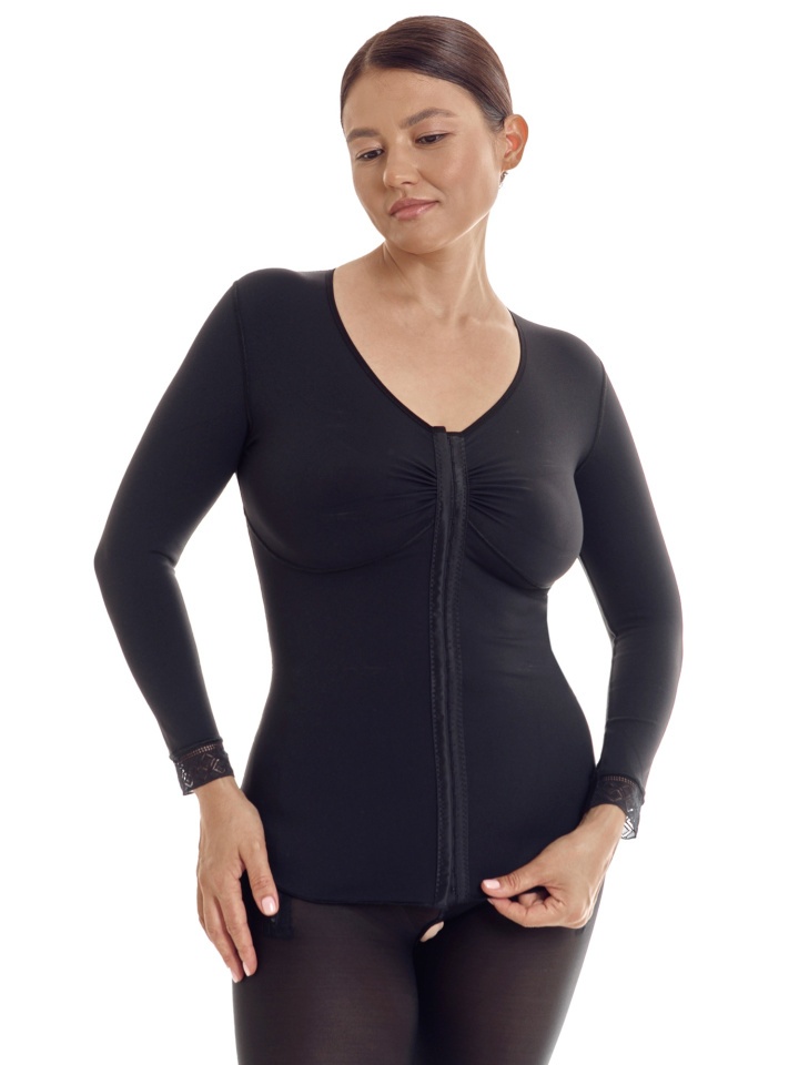 Рубашка 0320 Strong удлиненная (черный)