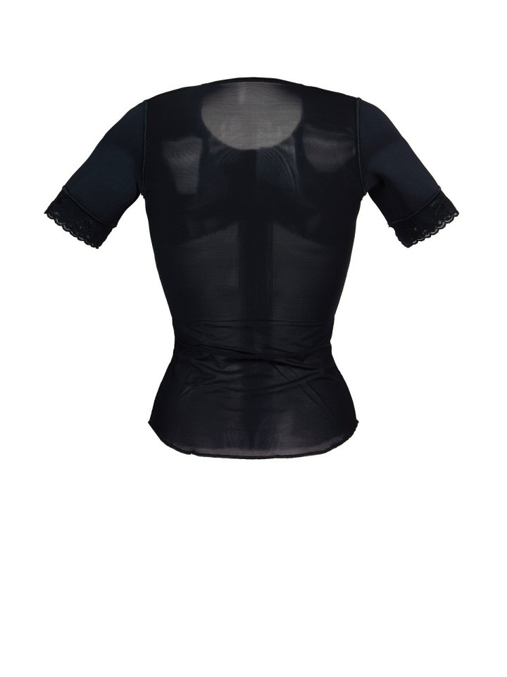 Рубашка 0310 с коротким рукавом удлиненная