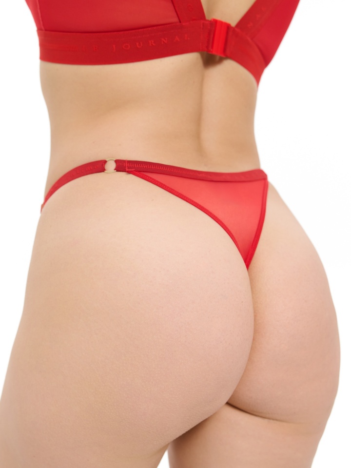 Трусы стринги АНГЕЛ STR15 (красный)