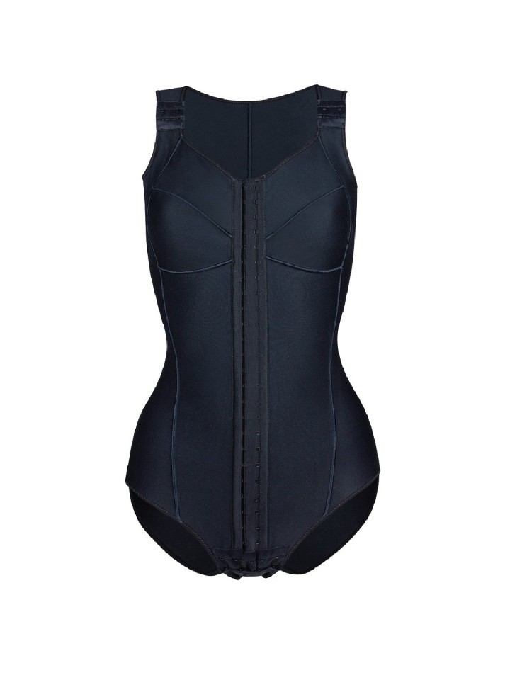 Боди LBSS-001 с закрытой грудью (черный)