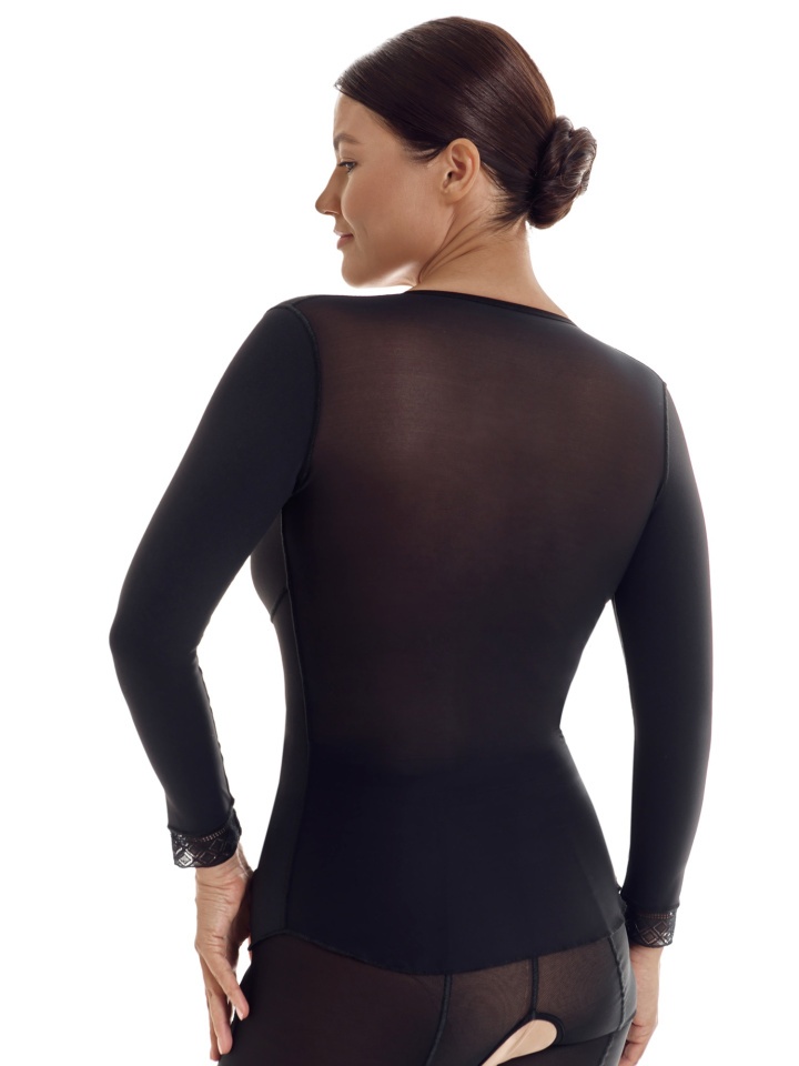 Рубашка 0320 Strong удлиненная (черный)