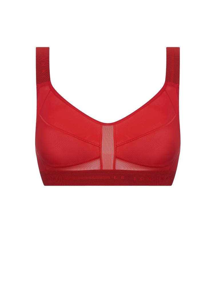 Бюстгальтер VIVIEN с двойной чашкой (красный)