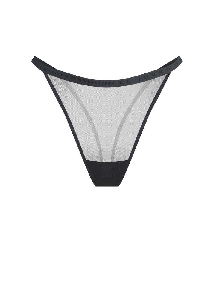 Трусы стринги L`ANGE (графит)