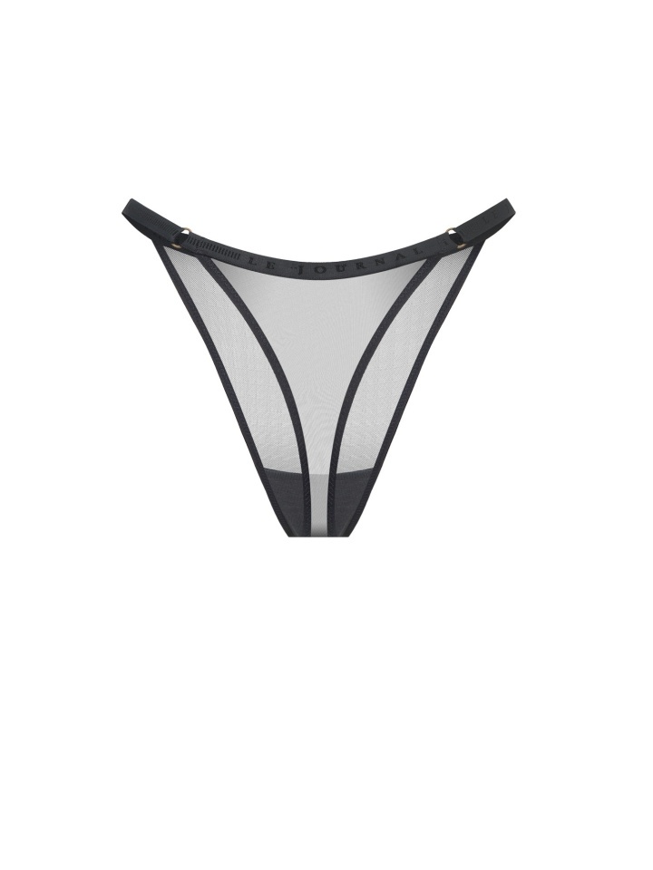 Трусы стринги L`ANGE (графит)