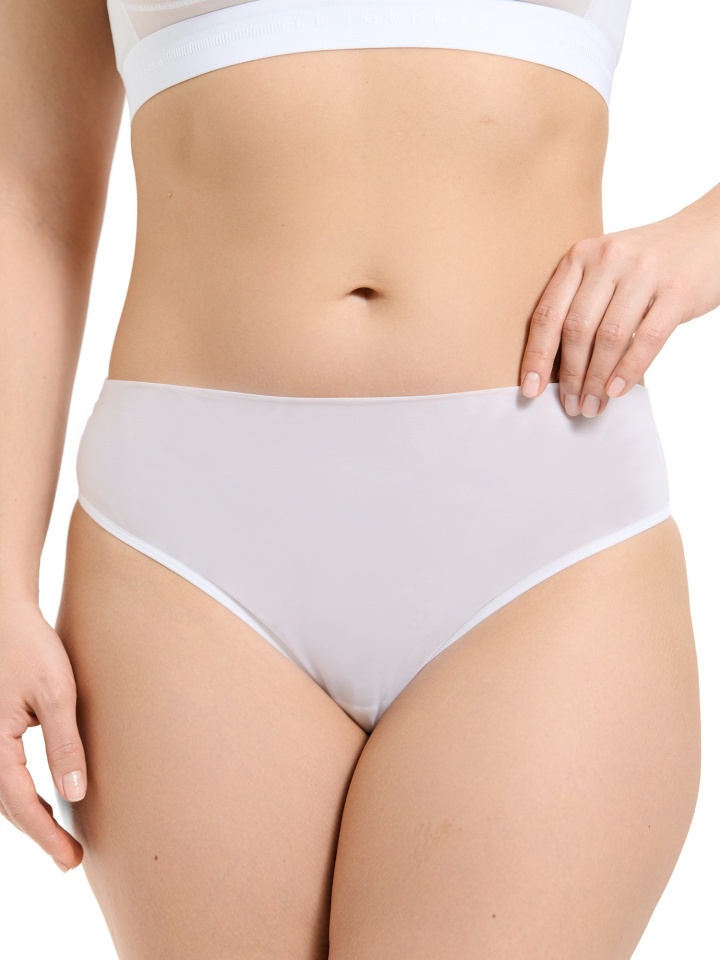 Трусы бразилиана ПТИЧКА STR15 (белый)