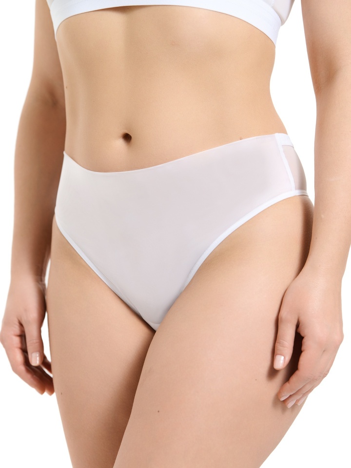 Трусы бразилиана ПТИЧКА STR15 (белый)