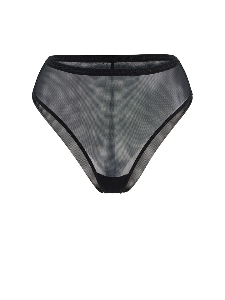Трусы бразилиана ПТИЧКА STR15 (чёрный)